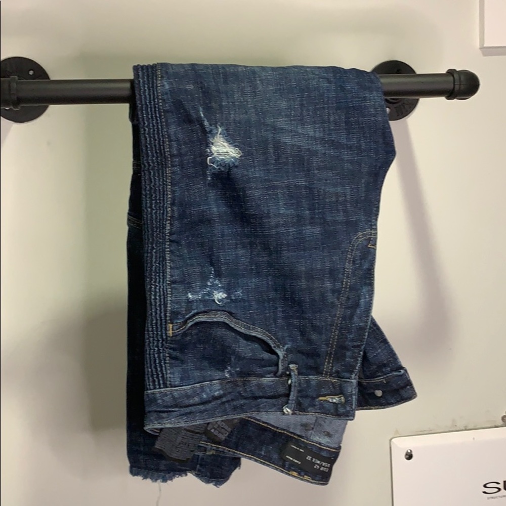 32 Men's Distressed Crop Jeans from ZARA